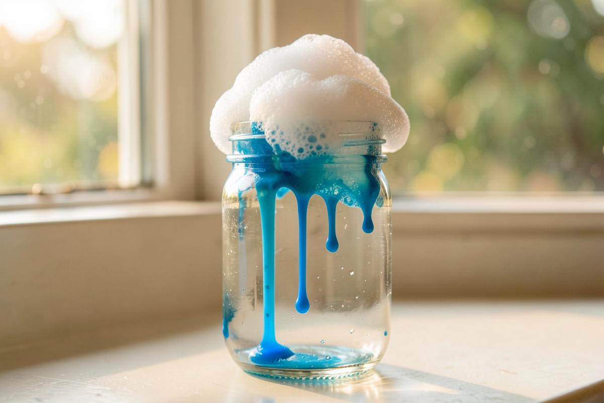 Rain in a jar