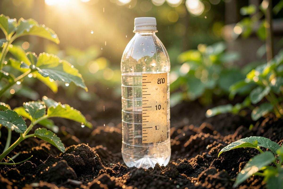 Make a rain gauge