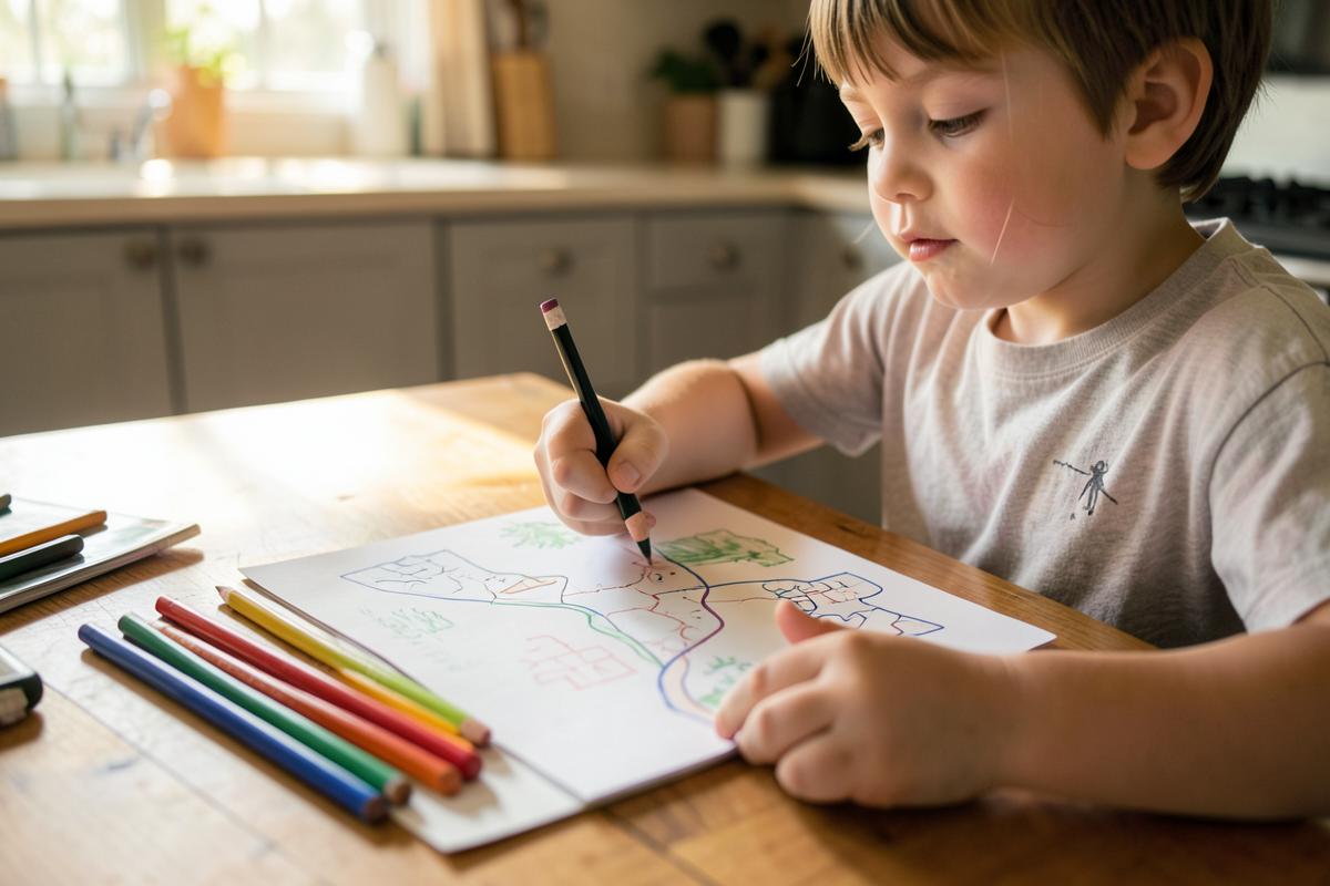 Map your walk from memory
