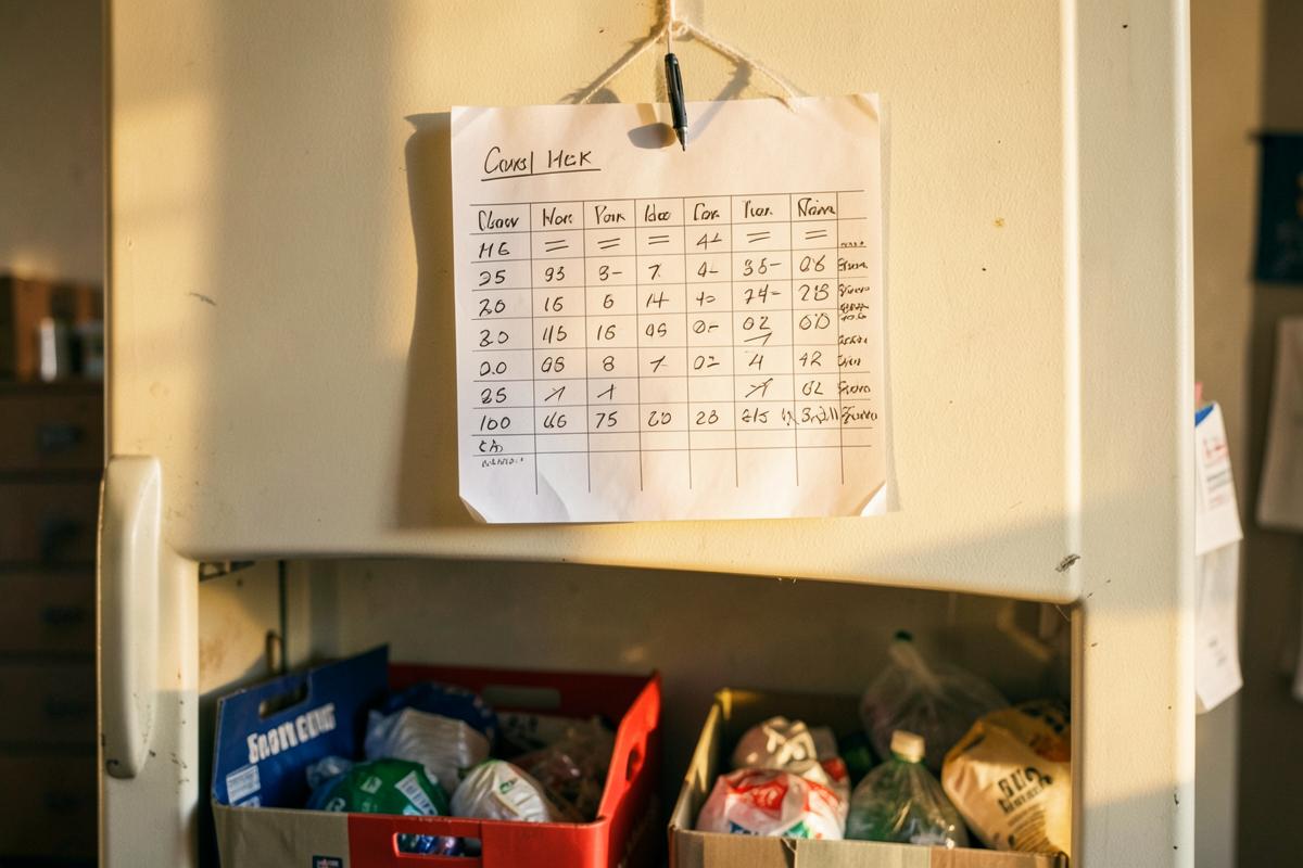 One week rubbish audit