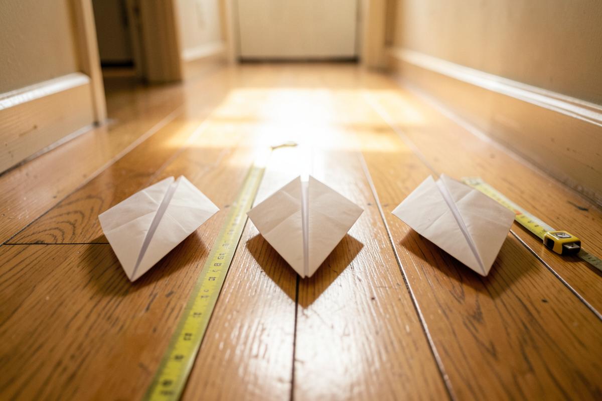 Paper plane fair test