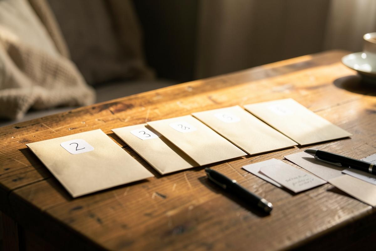 Secret kindness envelopes